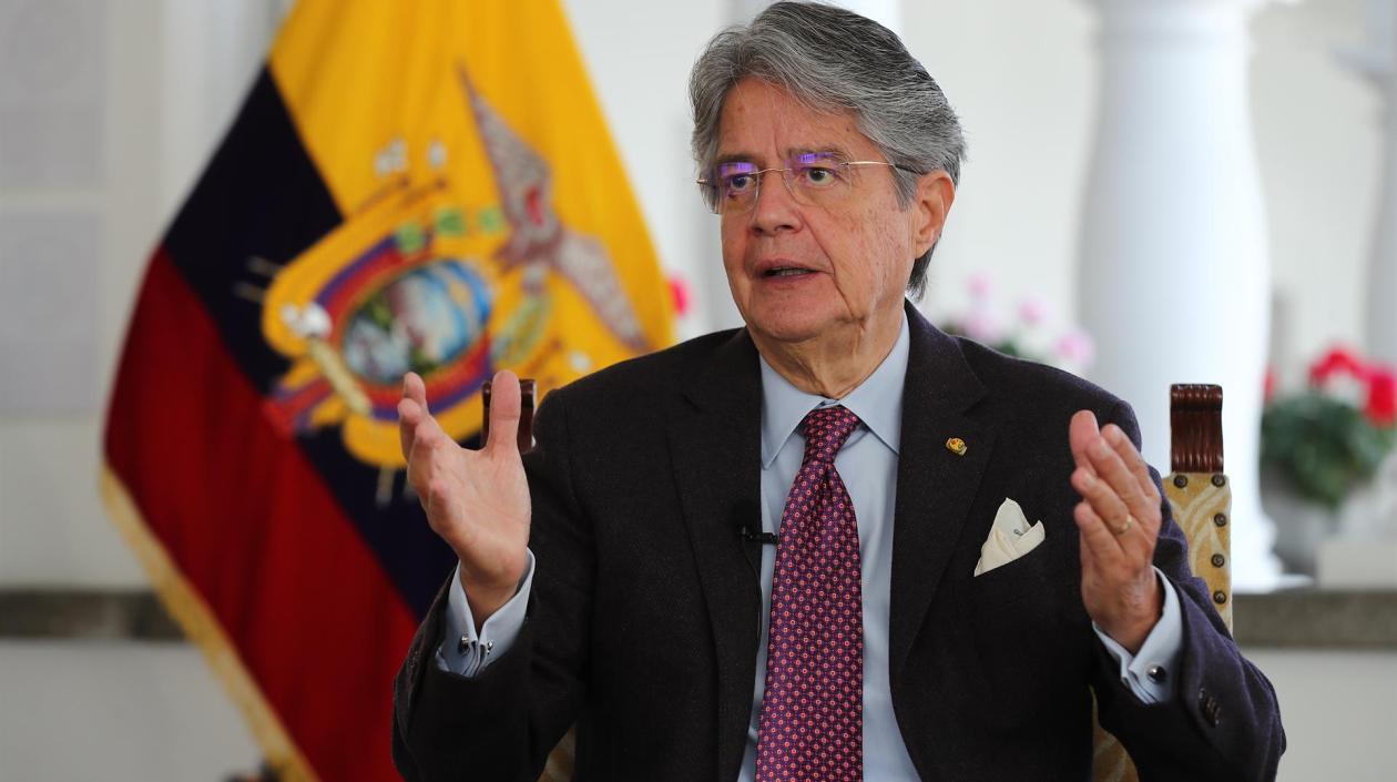 Guillermo Lasso, presidente ecuatoriano. 