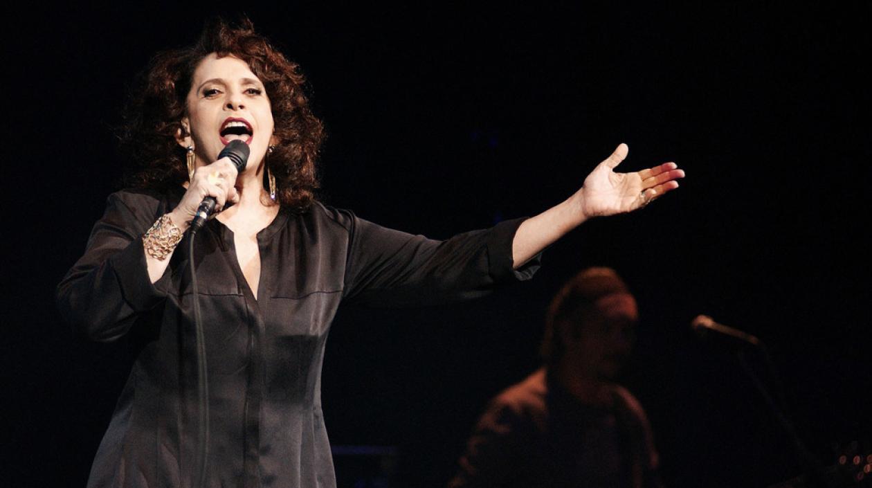 La cantante brasileña Gal Costa.