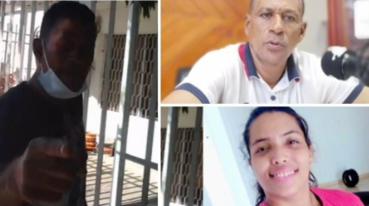 El periodista Orlando Montero y su expareja, la también periodista María Angélica Sánchez.jpeg