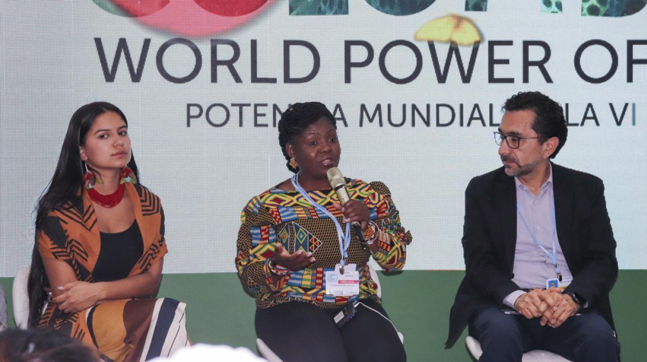 La vicepresidenta de Colombia, Francia Márquez.