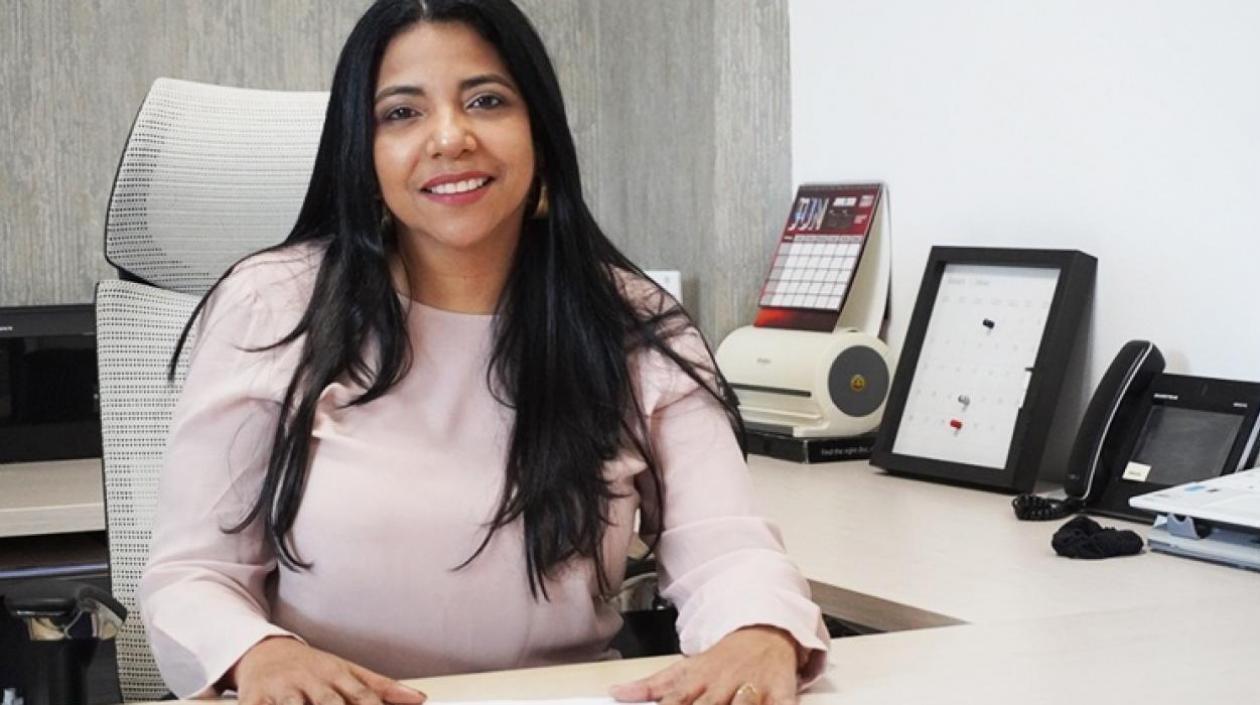 Mabel Moscote, Gerente del Canal Telecaribe.