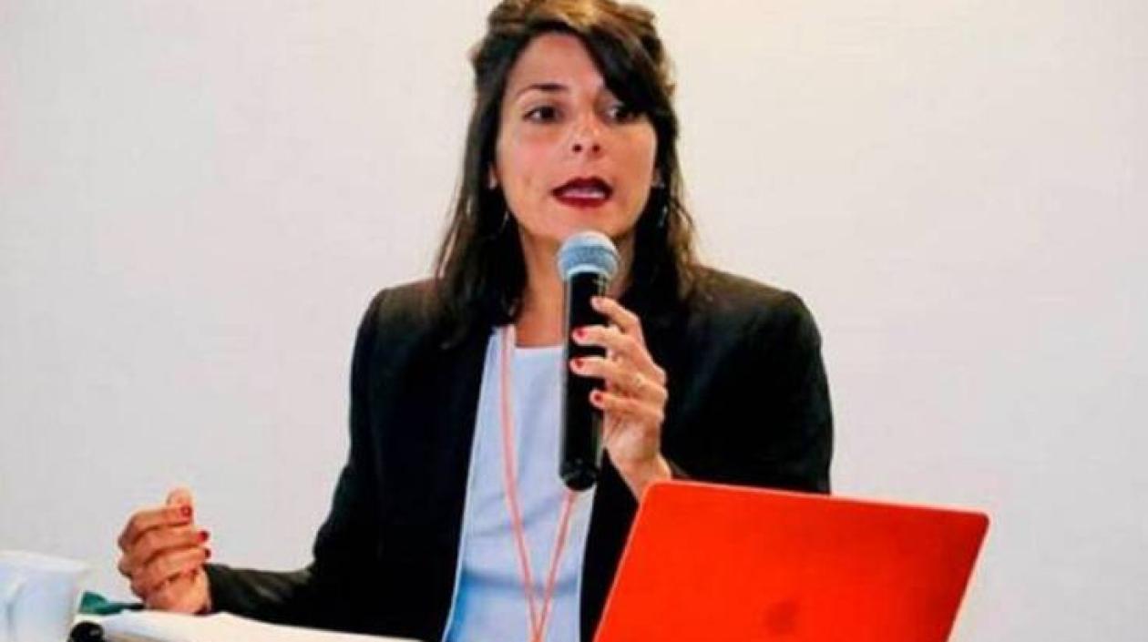 Irene Vélez, ministra de Minas.