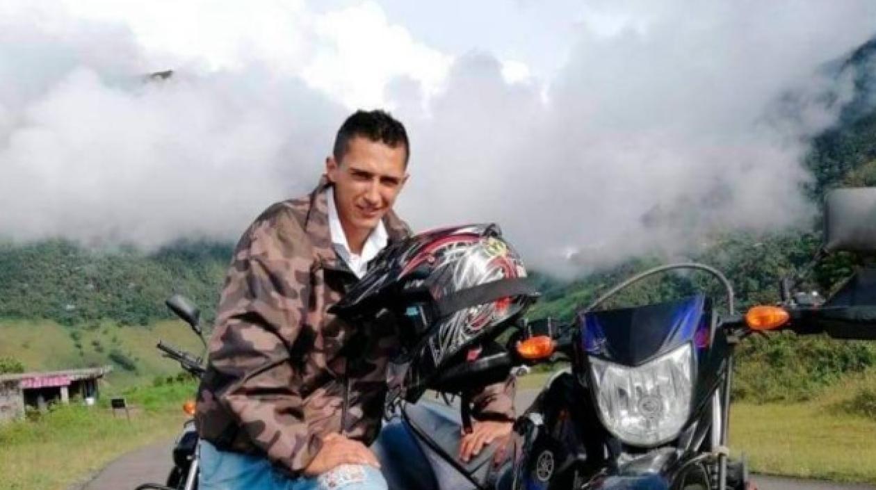 El turista antioqueño Robinson Cano Ortiz, asesinado.