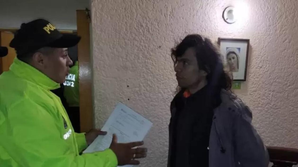 Juan Pablo González, presunto violador de la joven Hilary Castro.