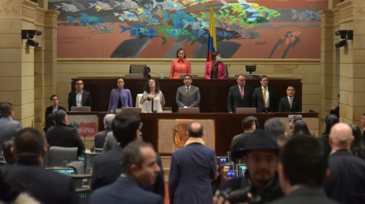 Sesión de este viernes de la Cámara de Representantes.