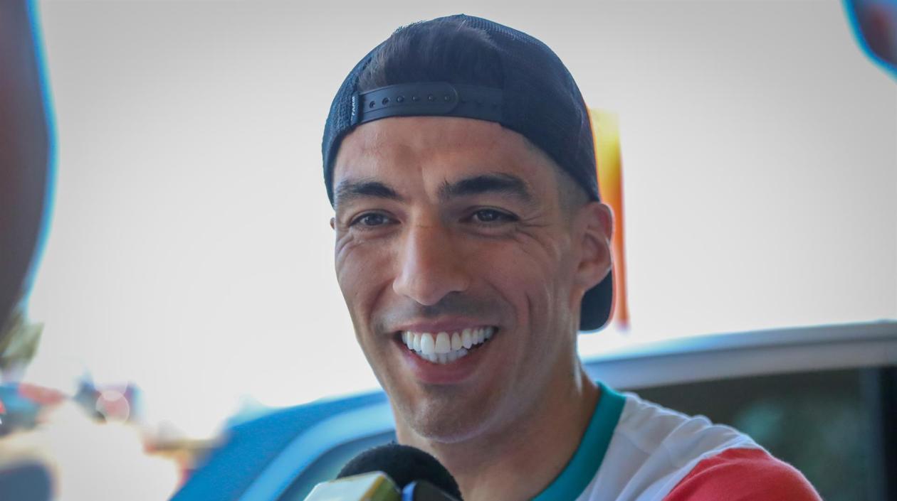 Luis Suárez, delantero uruguayo. 