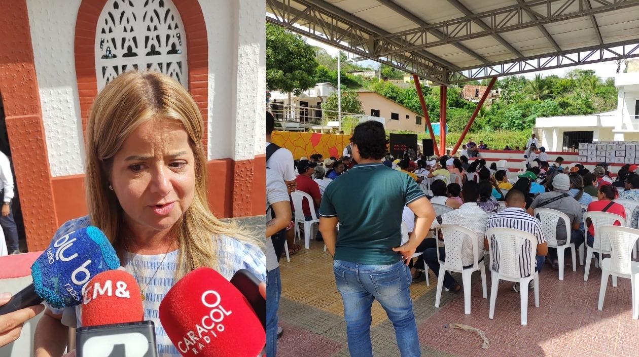 Elsa Noguera, Gobernadora del Atlántico. 