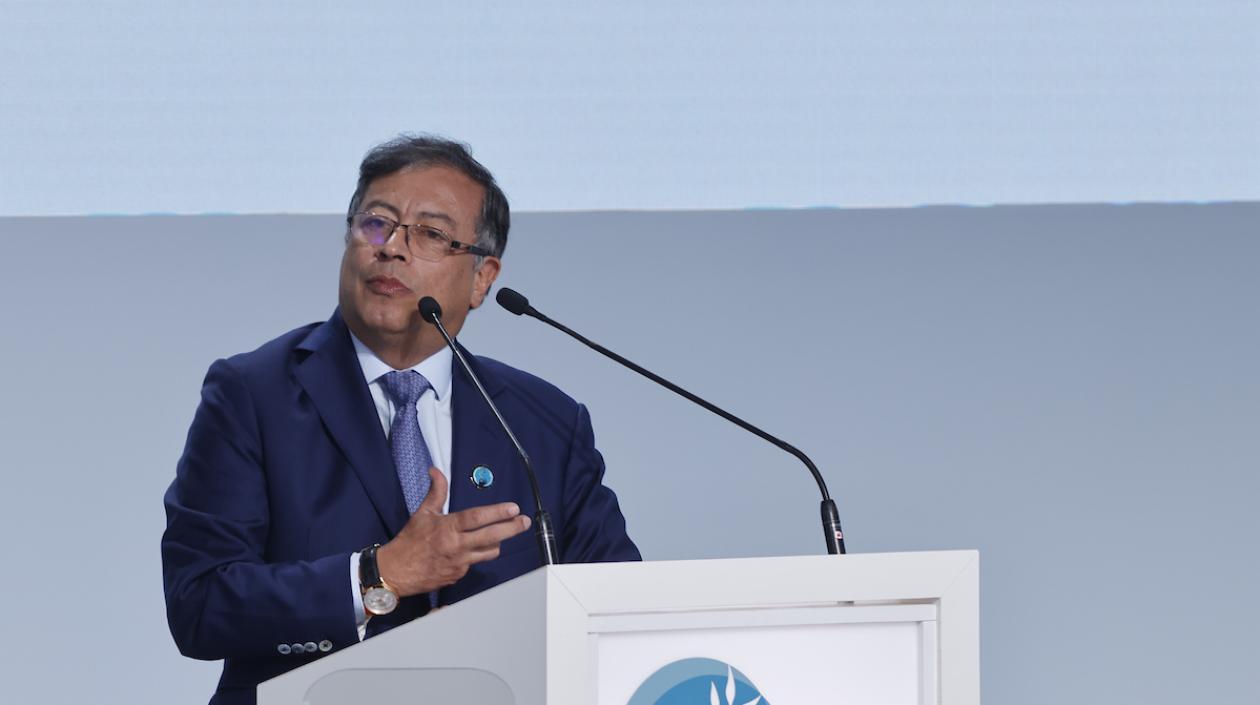 El Presidente de la República, Gustavo Petro.