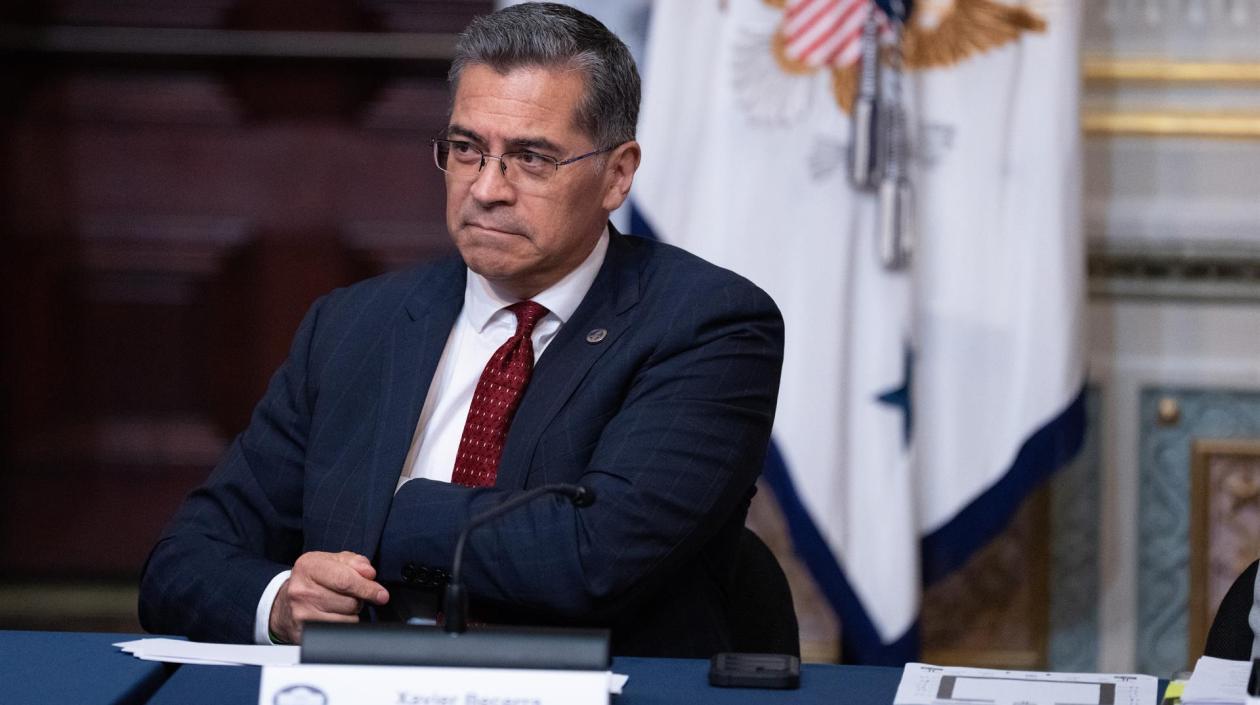 Xavier Becerra, secretario de Salud y Servicios Humanos de EE.UU.