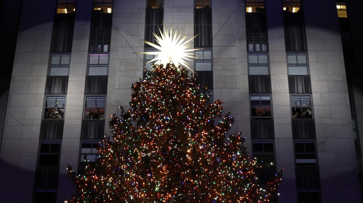 El árbol de Navidad del Rockefeller Center.