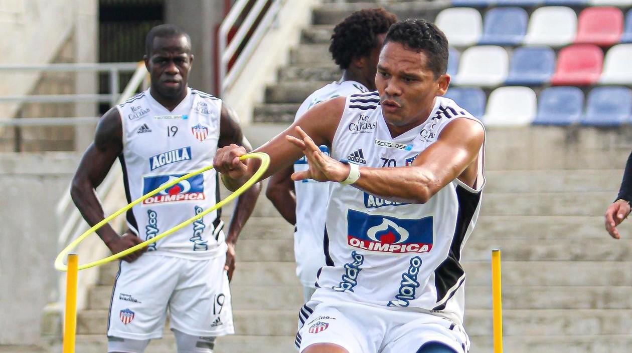 Carlos Bacca, delantero porteño. 