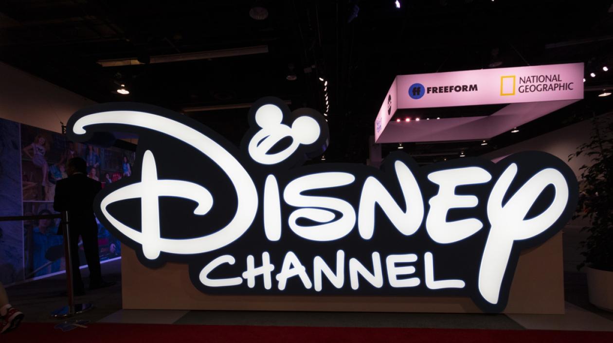 Disney Channel logo.