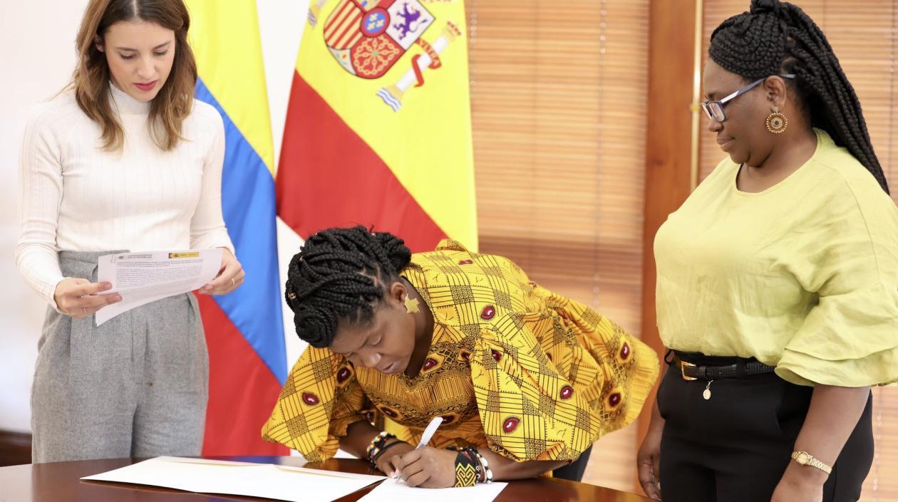 La vicepresidenta de Colombia, Francia Márquez.