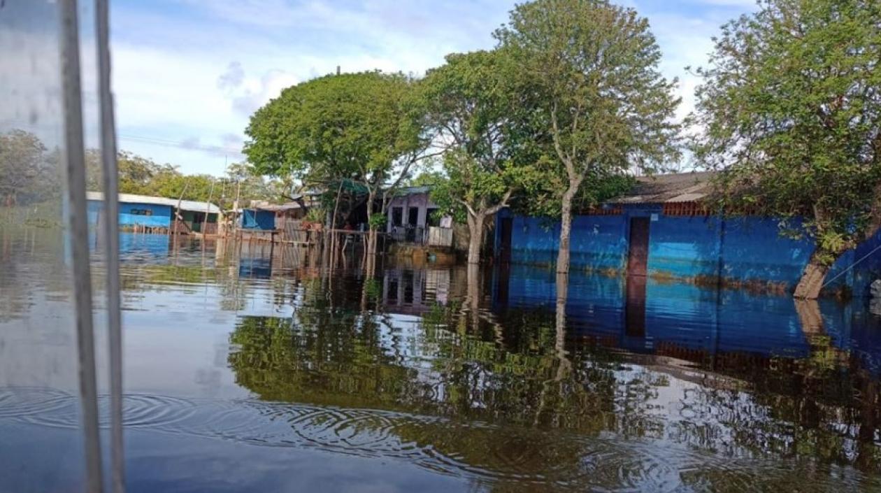 Zonas de La Mojana que empezaban a secarse, vuelven a estar en emergencia.