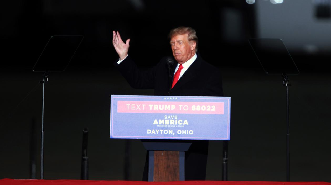 El expresidente Donald Trump.