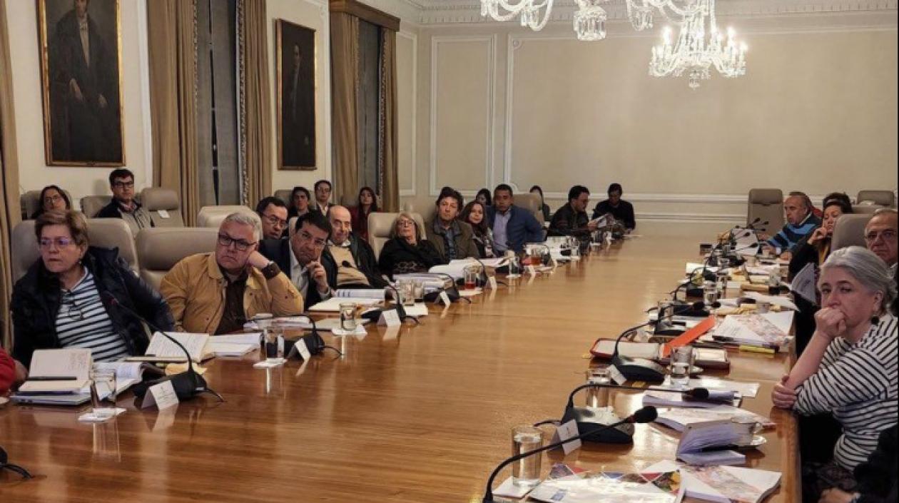 Reunión del gabinete ministerial.
