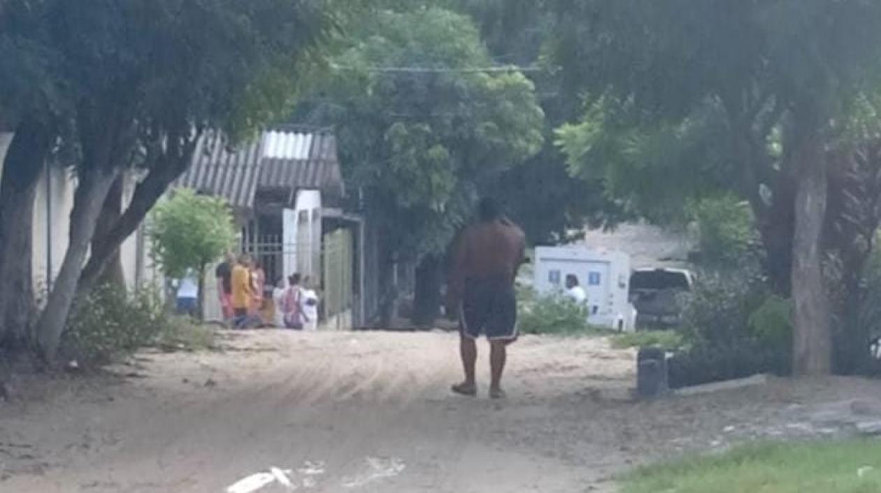 Lugar de los hechos.