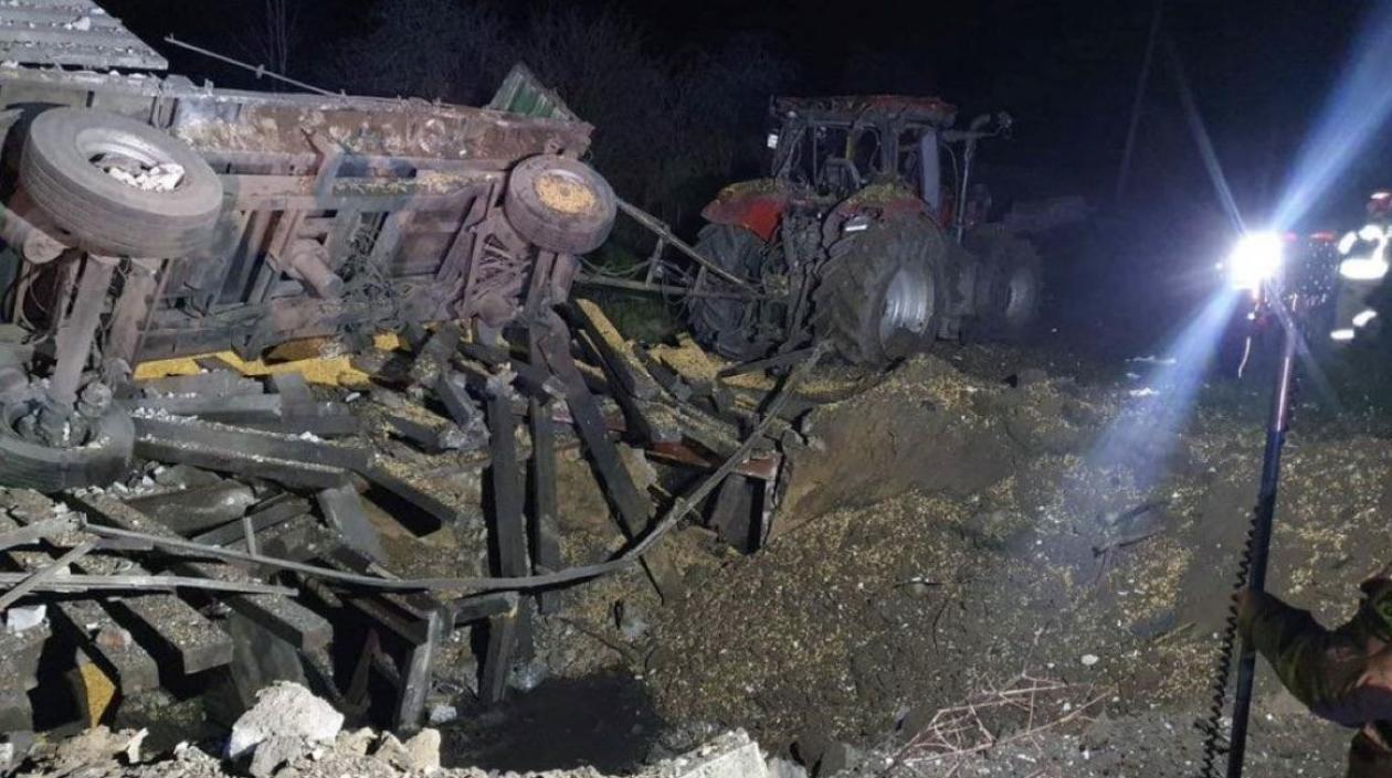 Caída de misil en Polonia