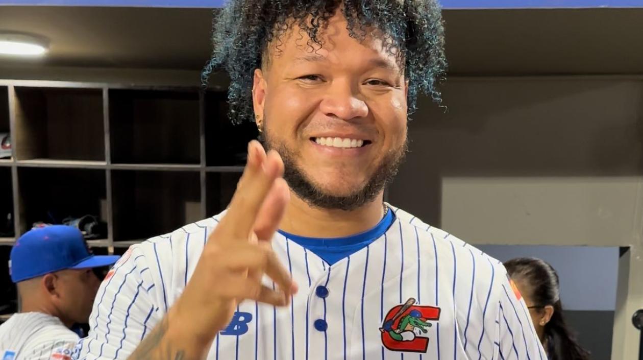 Harold Ramírez, pelotero colombiano. 