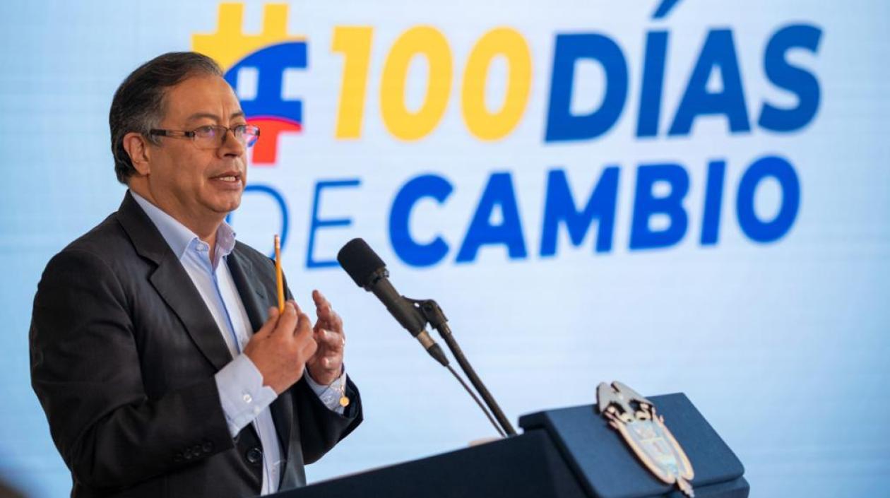 El Presidente de la República, Gustavo Petro.