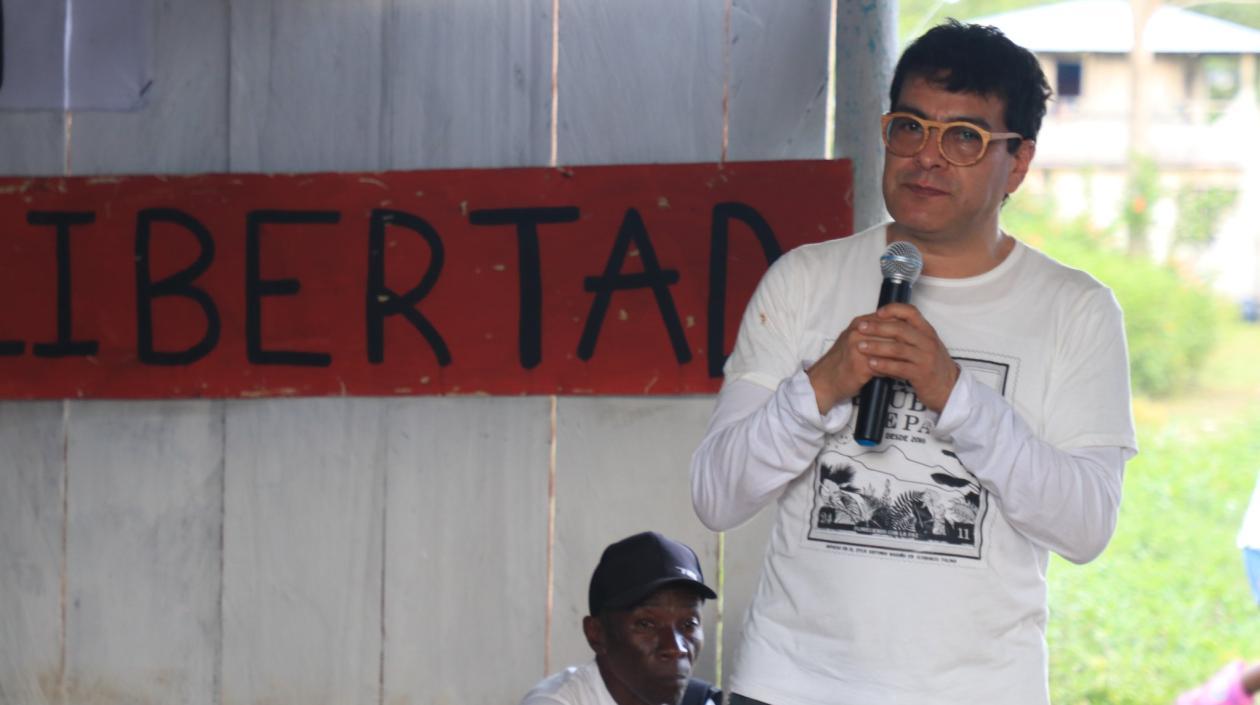 El alto comisionado para la Paz, Danilo Rueda.