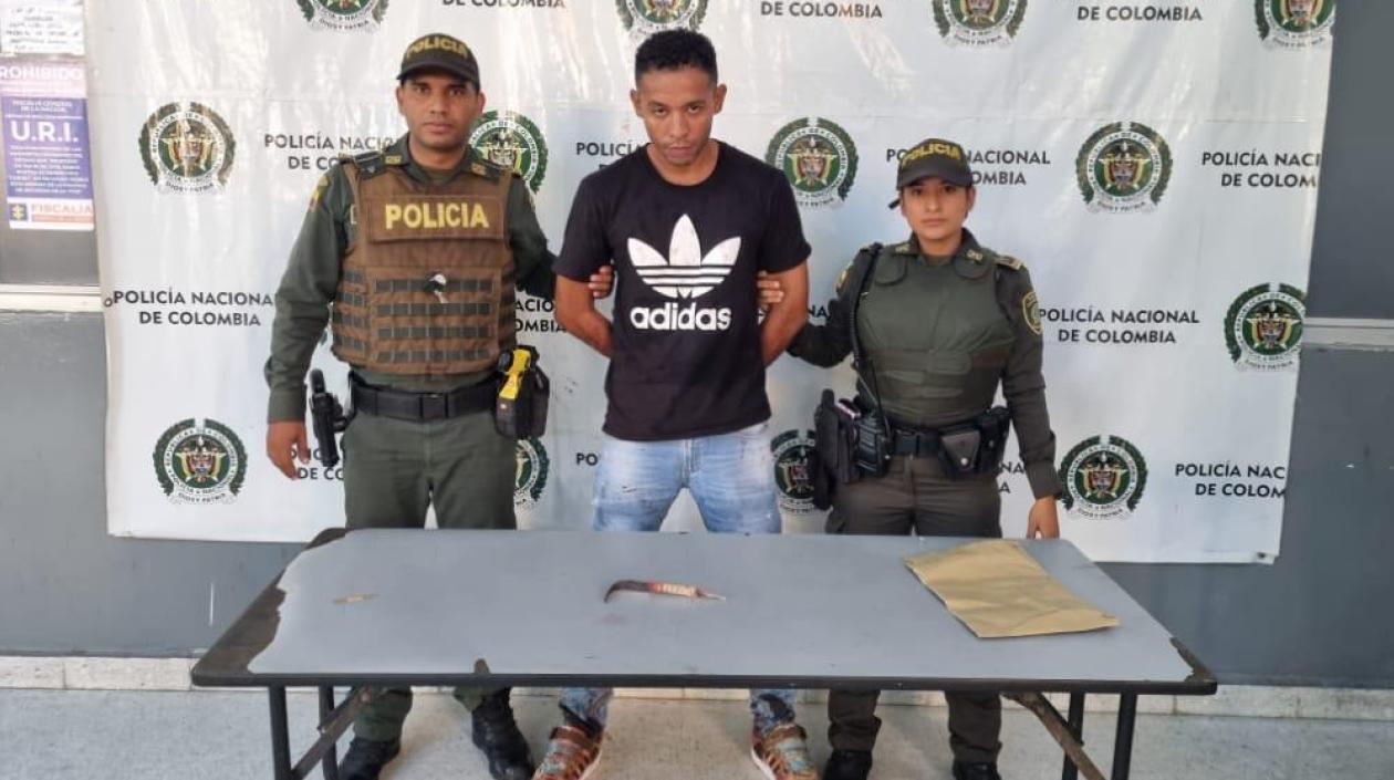 Jesús Salvador Tovar, el capturado.