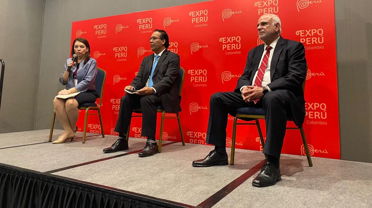Amora Carbajal, Roberto Sánchez y Félix Denegri.