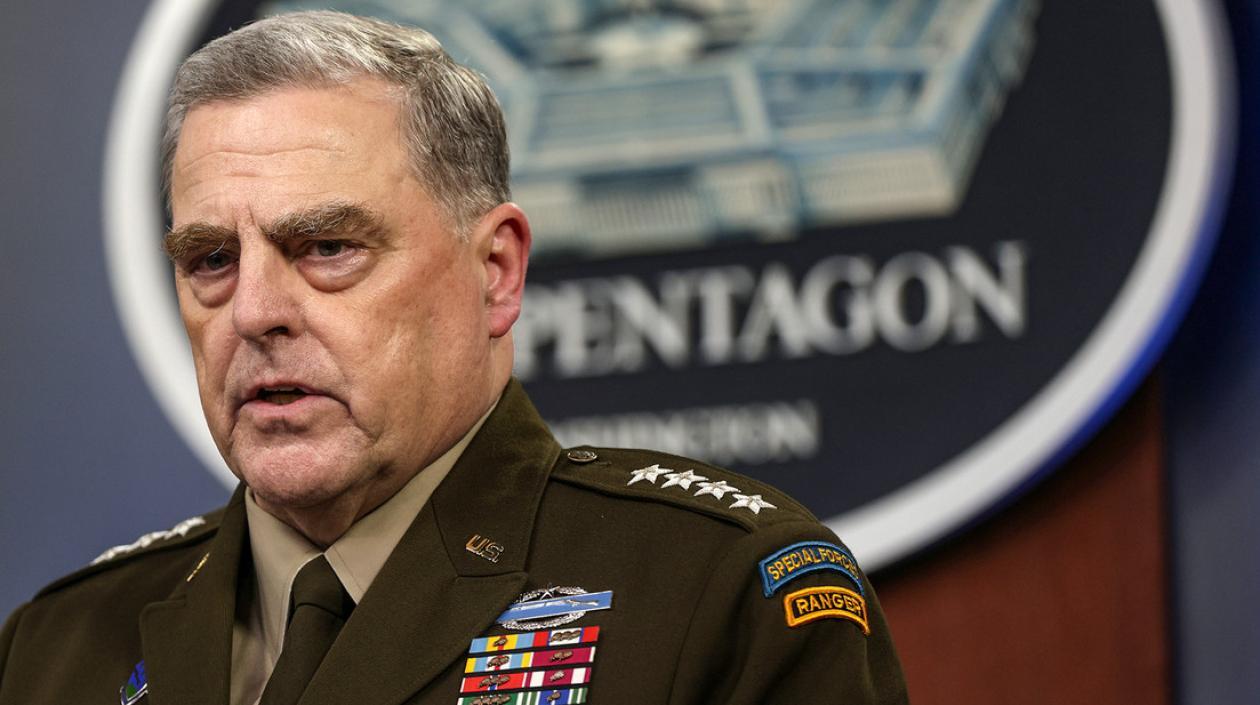 Jefe del Estado Mayor Conjunto, el general Mark Milley.
