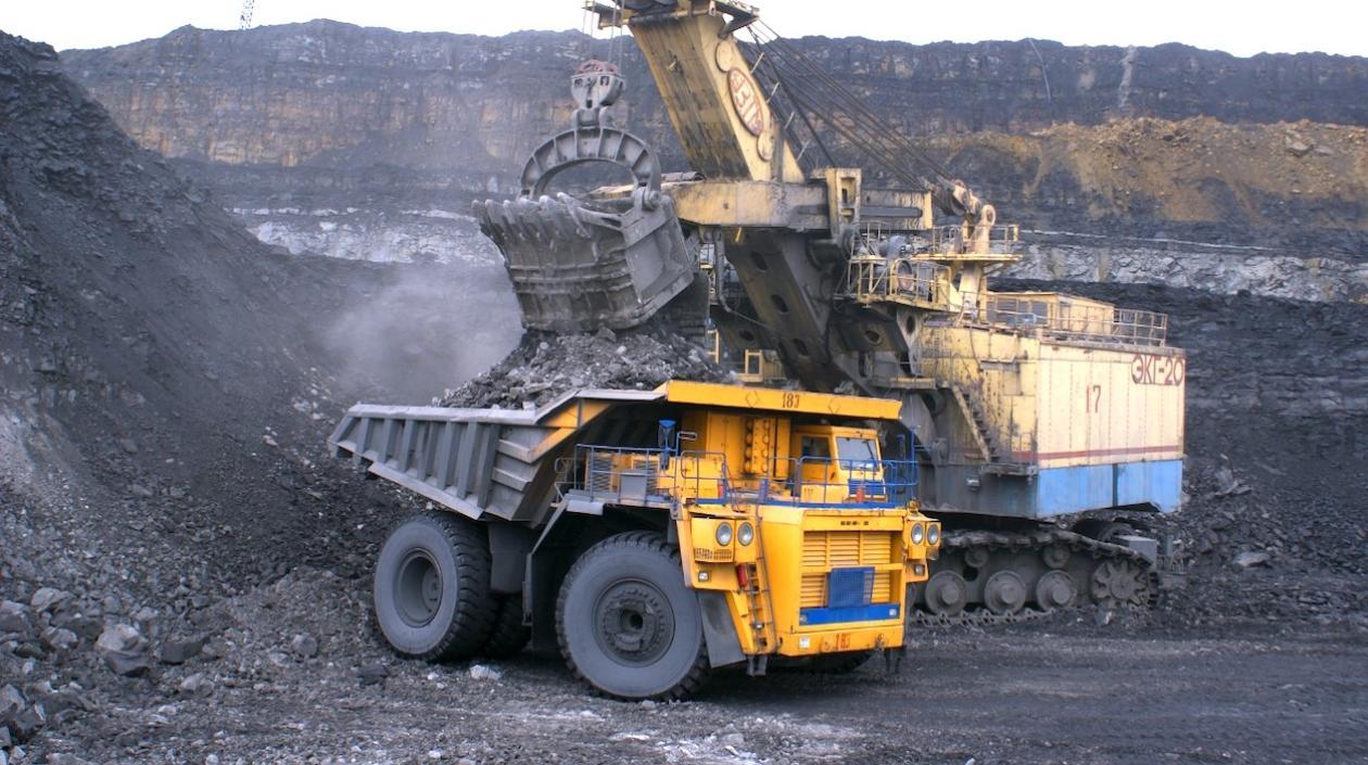 Explotación minera.