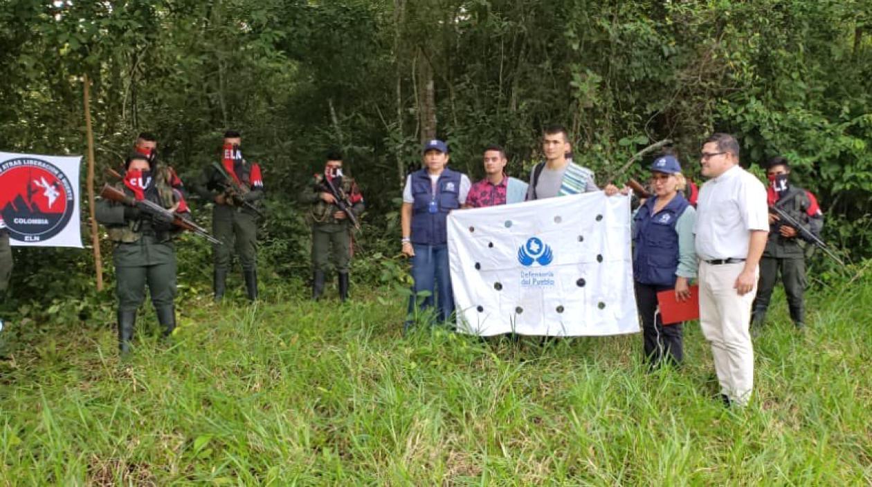 Momento de la liberación.