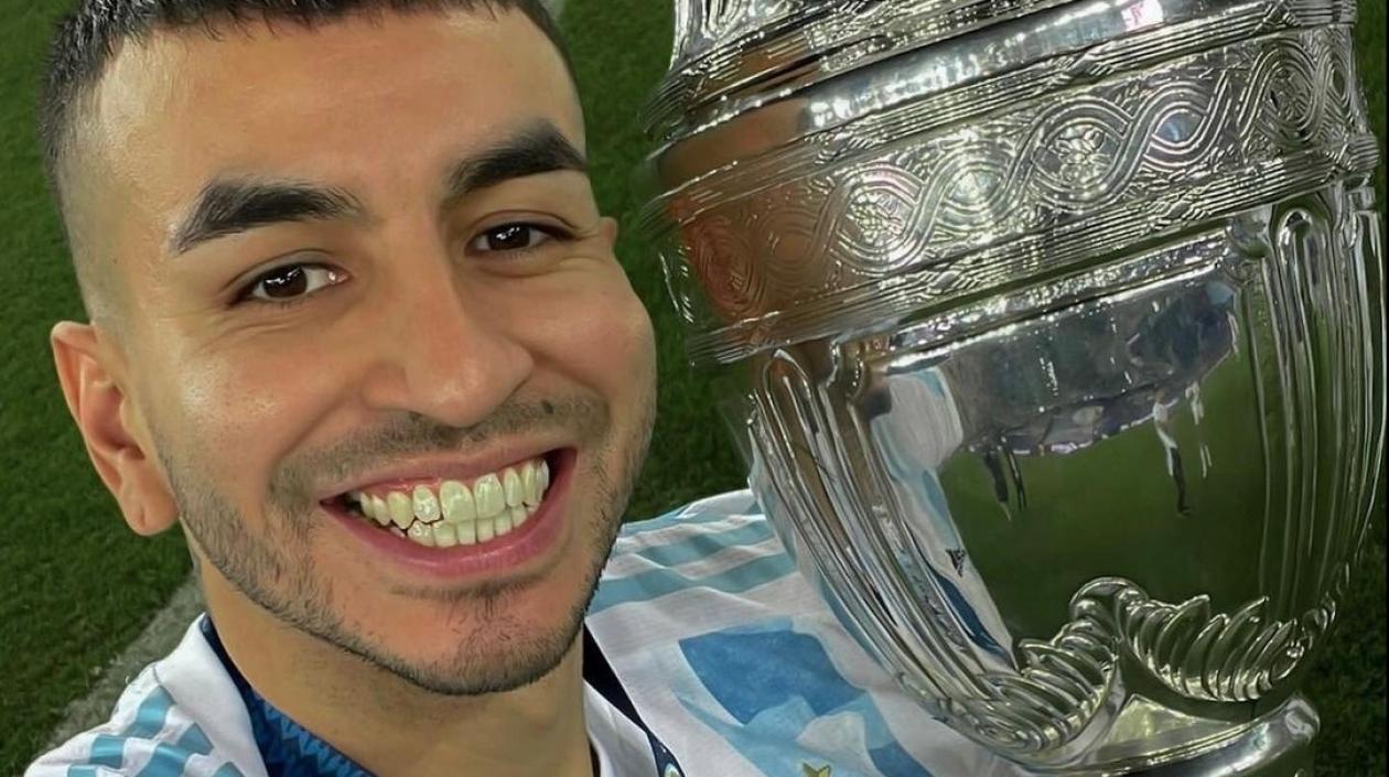 Ángel Correa, jugador argentino. 