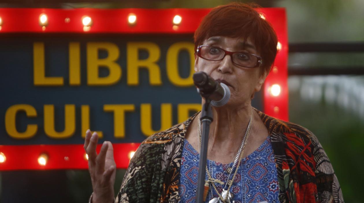 La ministra de Cultura, Patricia Ariza.