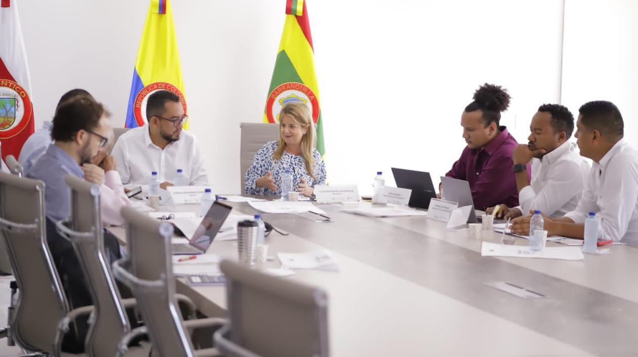 La Gobernadora del Atlántico, Elsa Noguera.