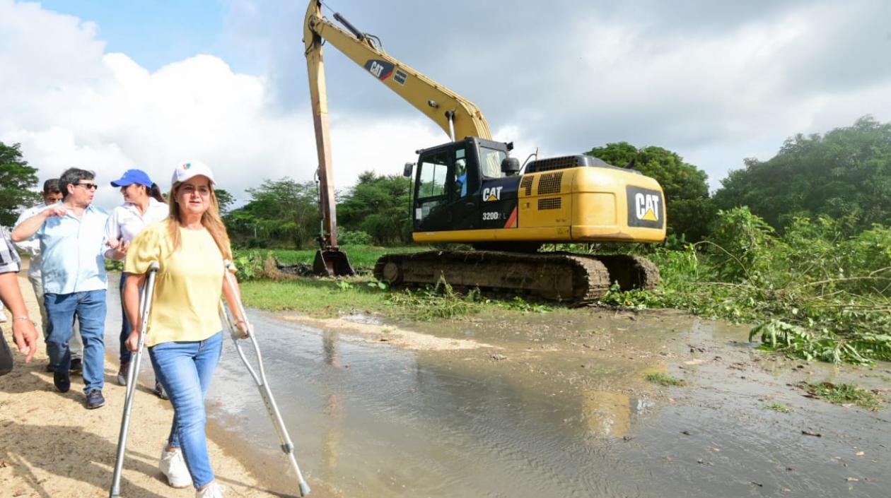 La Gobernadora del Atlántico, Elsa Noguera.