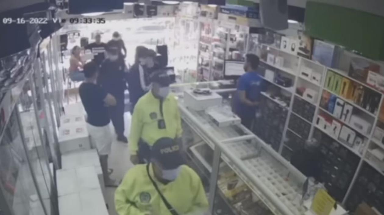 Lugar de los hechos.