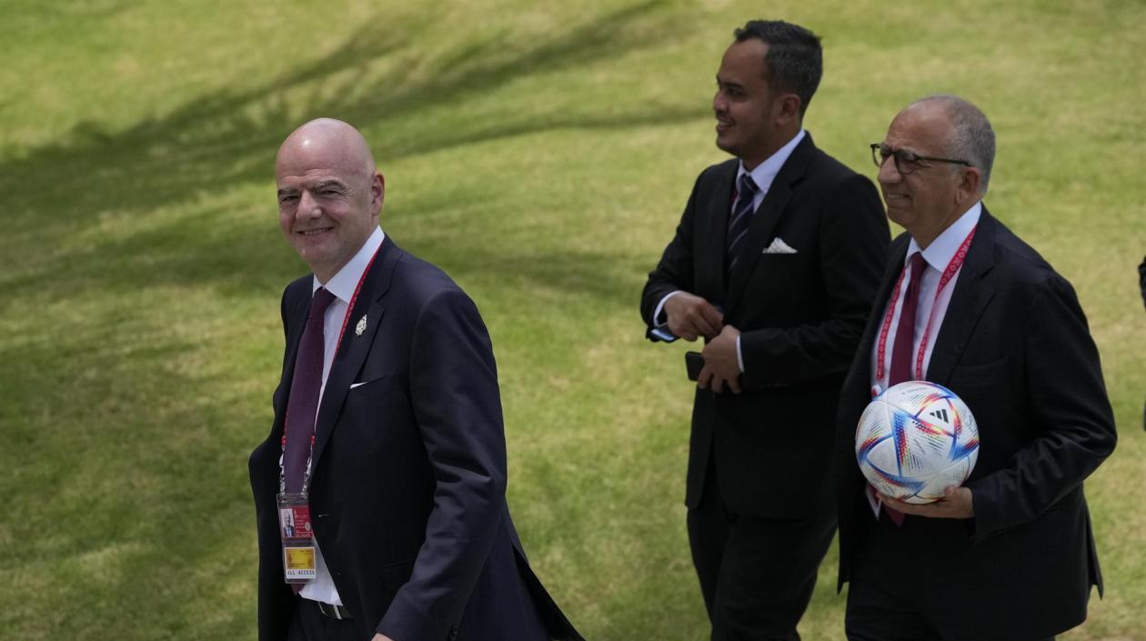 Gianni Infantino, presidente de la FIFA.