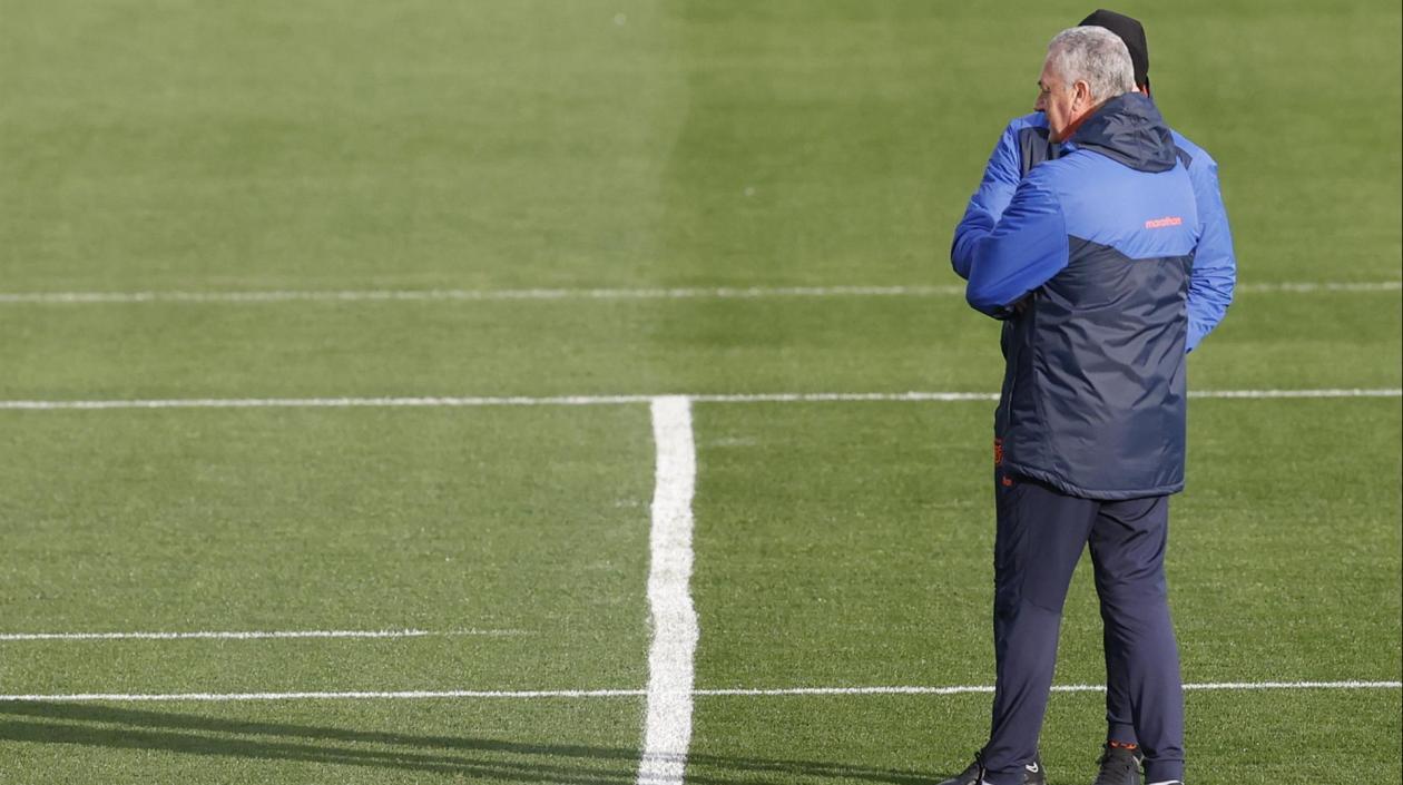 Gustavo Alfaro, técnico de Ecuador. 