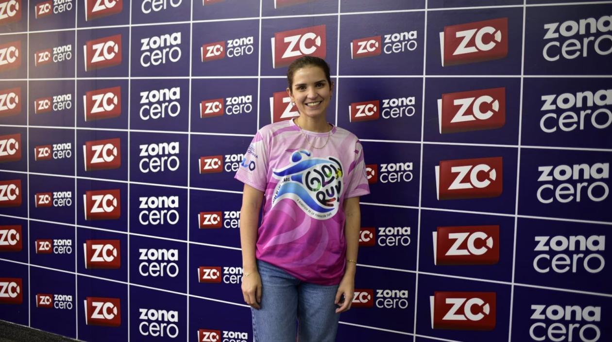 Paula Andrea Osorio, coordinadora del evento 