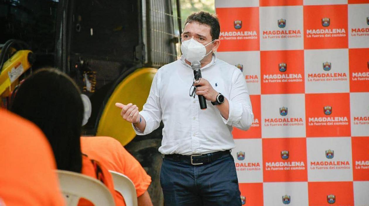 Exalcalde de Santa Marta, Rafael Alejandro Martínez.