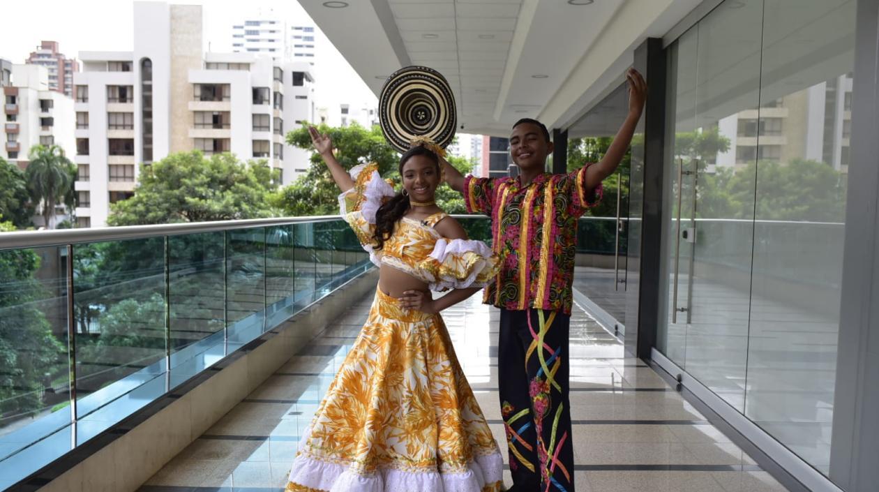 Tatiana Rentería y Diego Chelia, Reyes del Carnaval de los Niños 2023.