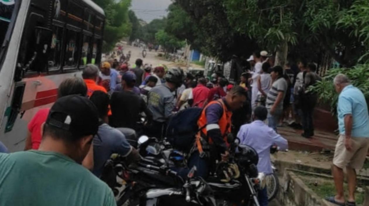 Lugar de los hechos.