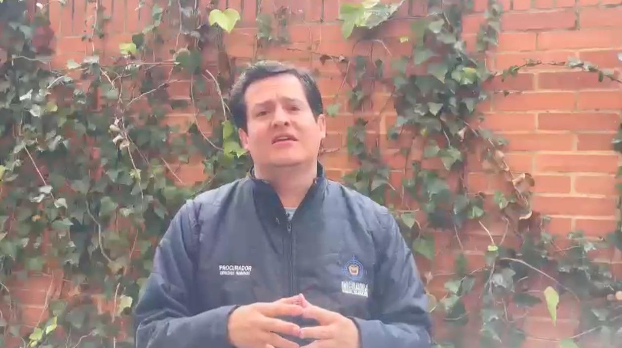 Javier Sarmiento, Procurador Delegado