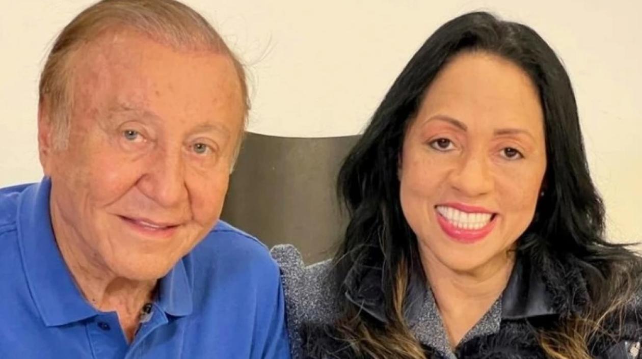 Rodolfo Hernández y Marelen Castillo.