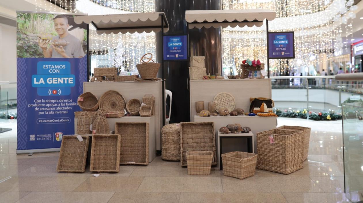 Productos de los artesanos.