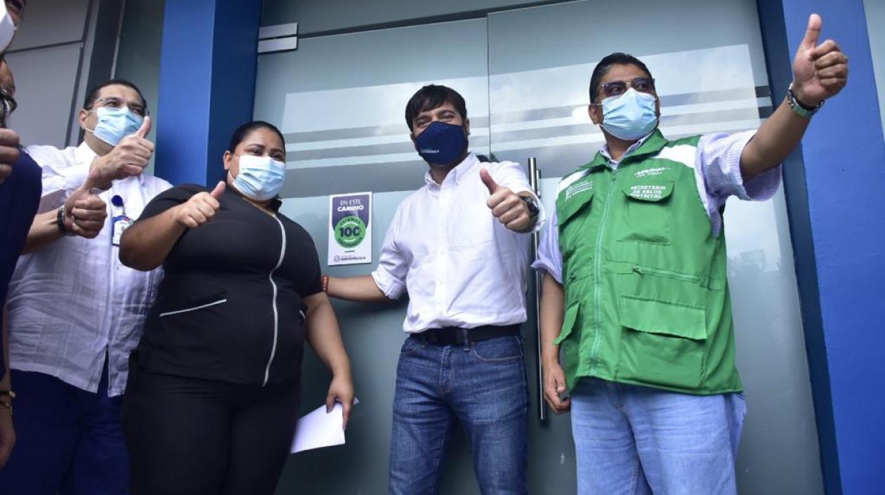 El alcalde Jaime Pumarejo.