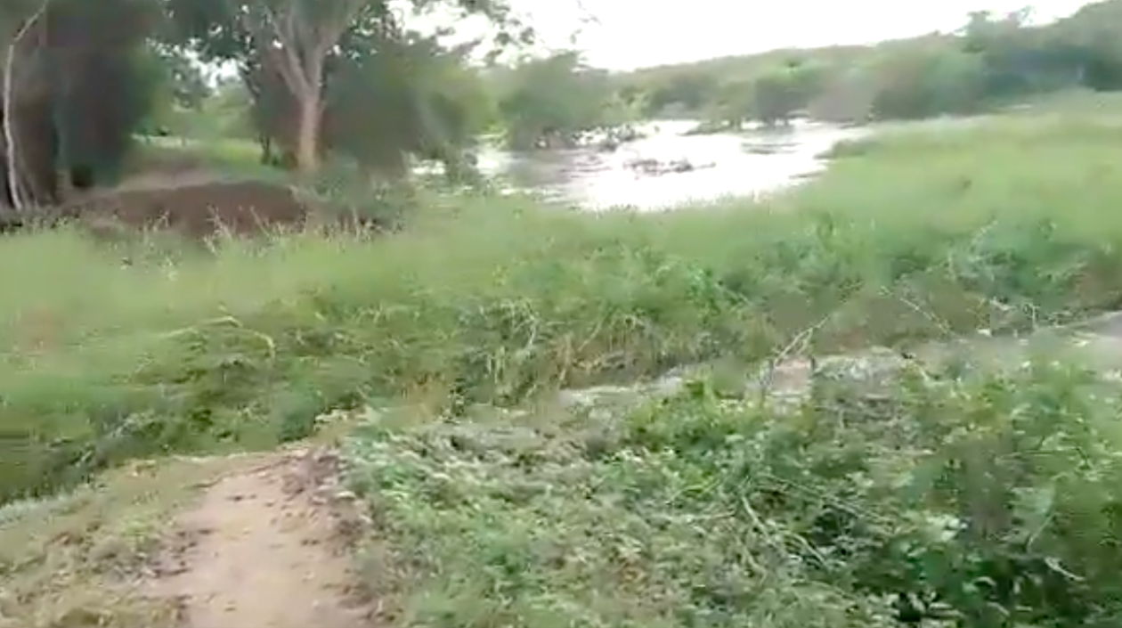 Lugar del rompimiento.