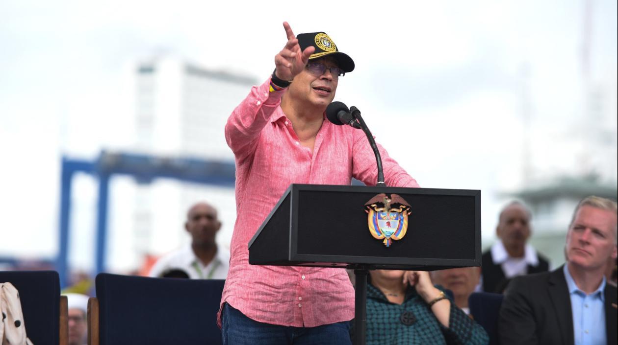 El Presidente de la República, Gustavo Petro.