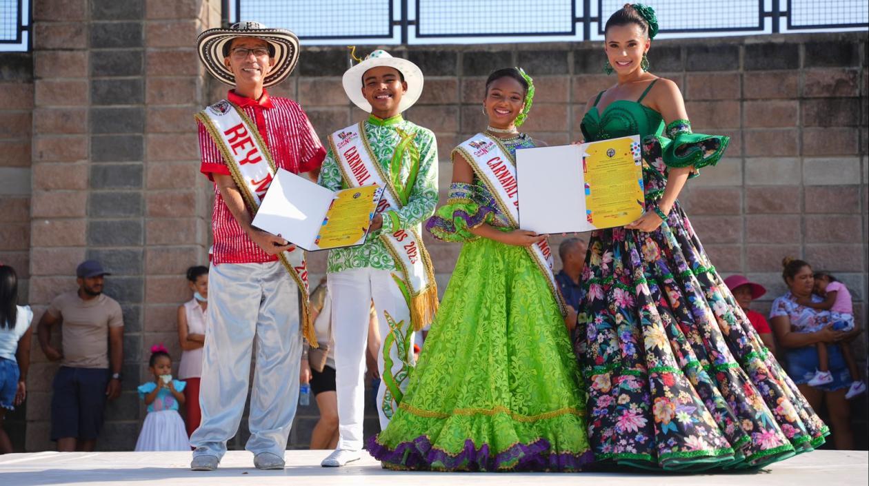 Los Reyes del Carnaval de Barranquilla.