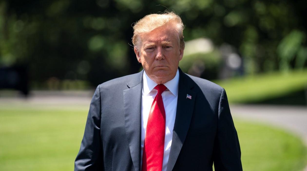 El expresidente de EE. UU. Donald Trump.