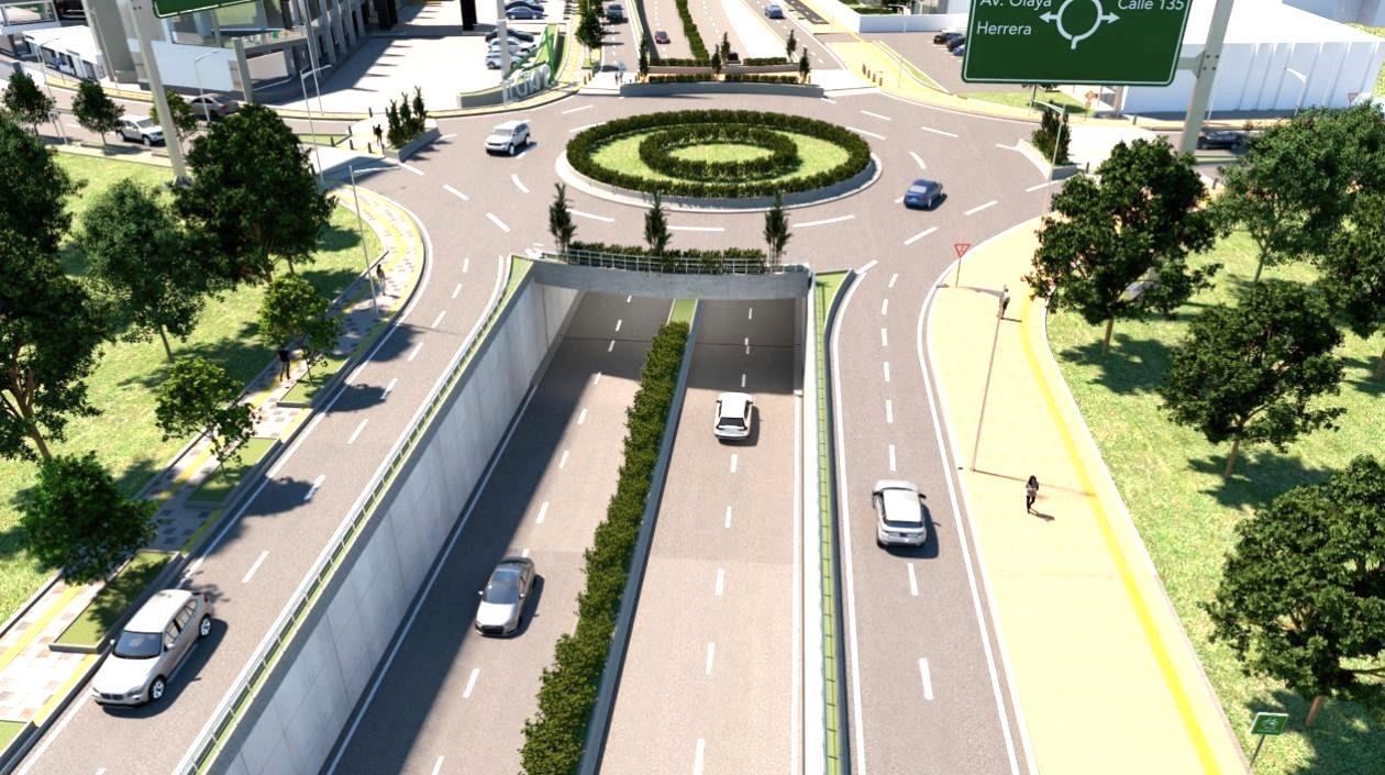 Imagen del proyecto vial.